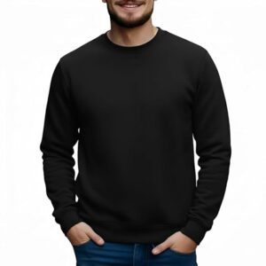 Mens Cotton Round Neck Sweatshirt